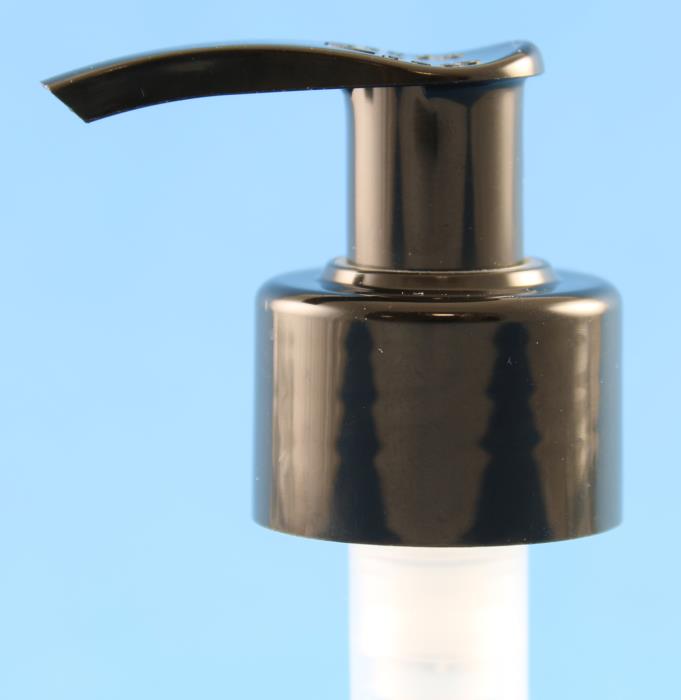 28mm 410 Black Smooth Lock Up Lotion Pump, 1.5ml Output